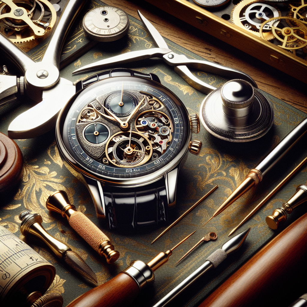 Luxury watch manufacturing
